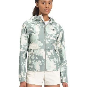 The North Face Women's Blue and White Ski Jacket